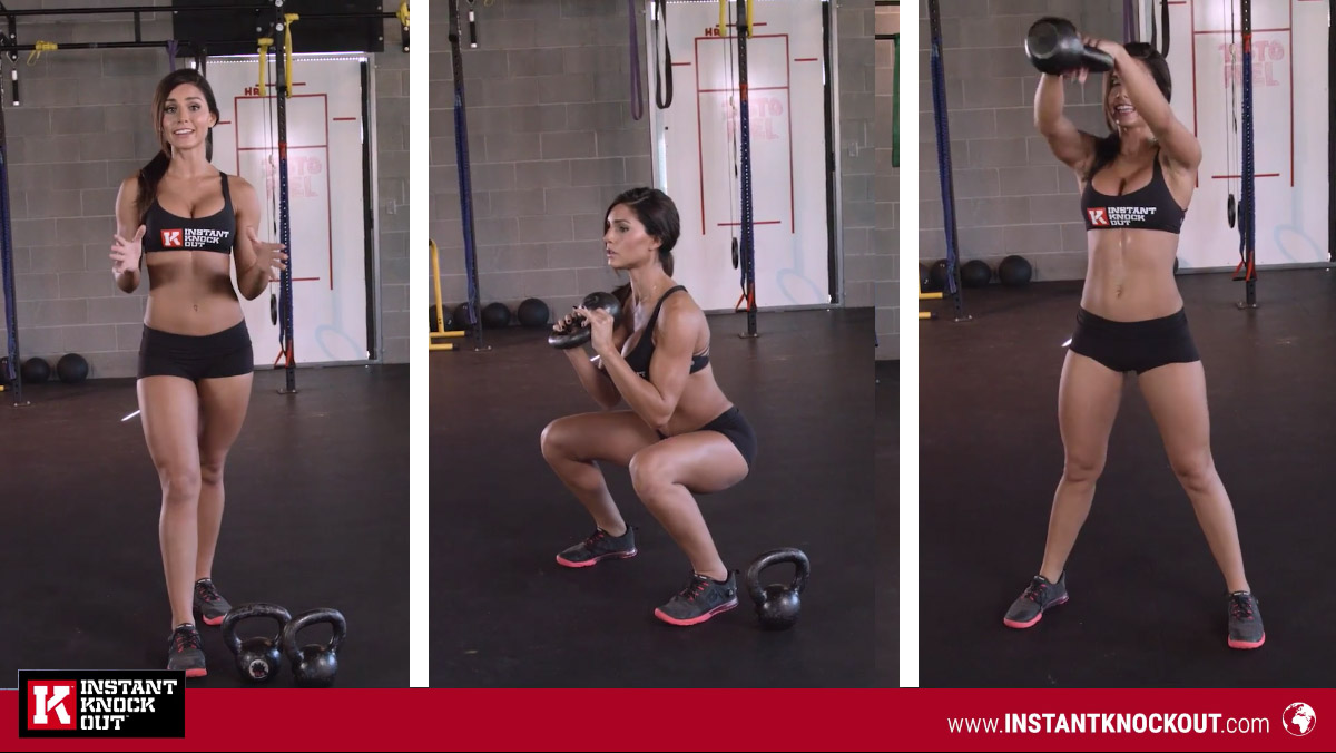 Home Kettlebell Circuit for Fat Loss